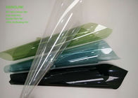 Clear / Tinted Car Window Uv Protection Film Anti Glare Waterproof PET Material